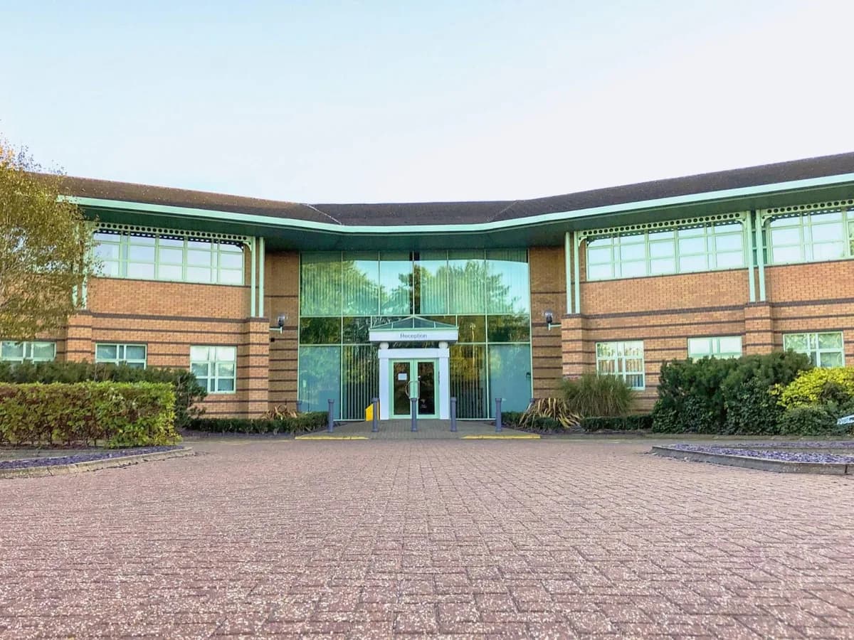 Alekstra UK's office building at the Innovation Centre, Gallows Hill, Warwick